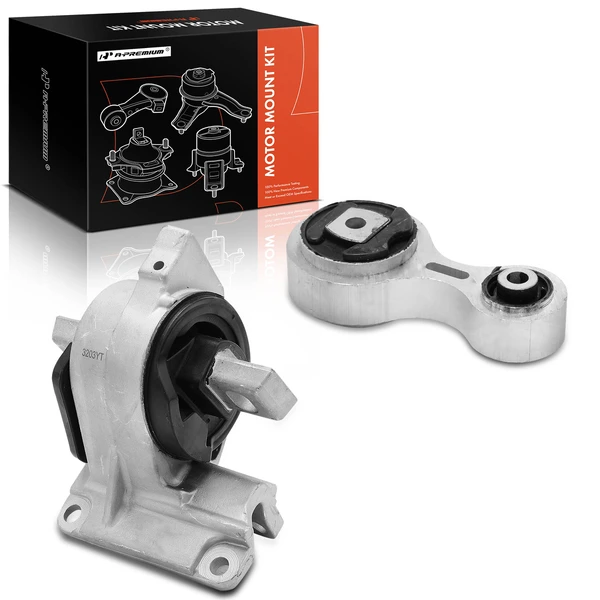 2006-2009 Mercury Milan 2-Pc Engine Mount and Transmission Mount Kit Front A-Premium APEM434