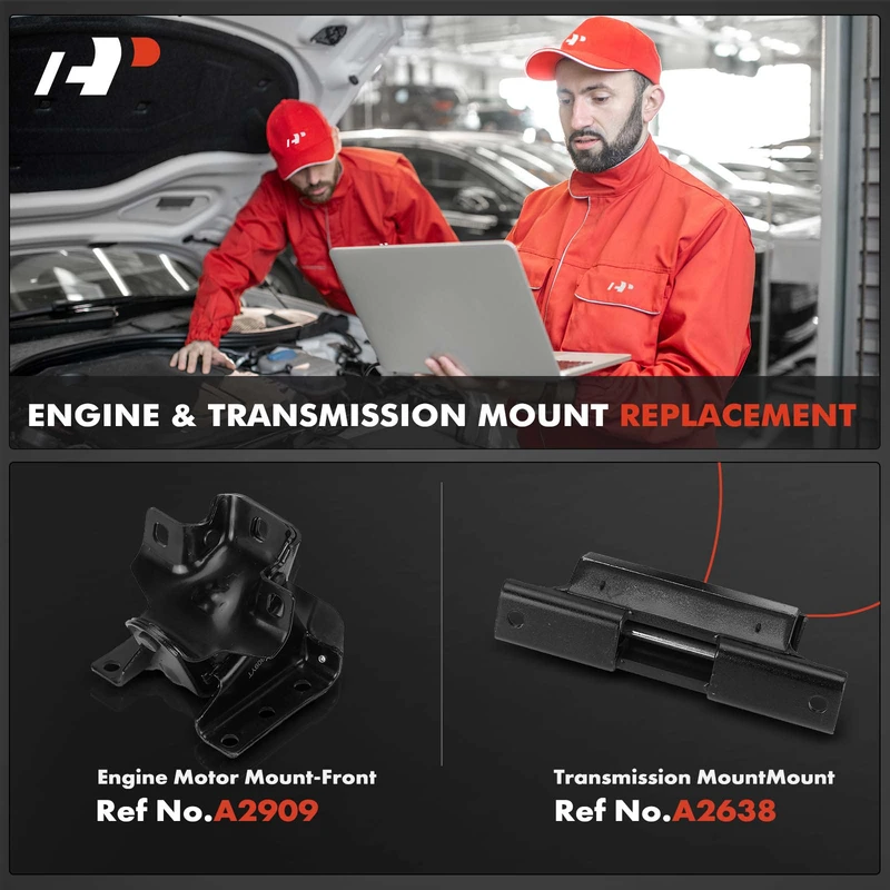 2005 Chevrolet Silverado 1500 3-Pc Engine Mount and Transmission Mount Kit Front A-Premium APEM525