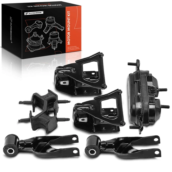 1997-2004 Buick Regal 6-Pc Engine Mount and Transmission Mount Kit Front Left & Right A-Premium APEM541