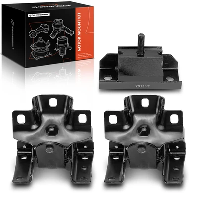 2000-2013 GMC Yukon XL 2500 3pc Engine Mount and Transmission Mount Kit Front Left & Right A-Premium APEM544