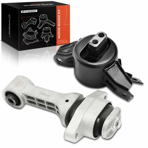 2012-2016 Hyundai Veloster 2-Pc Engine Mount and Transmission Mount Kit Front & Rear A-Premium APEM641