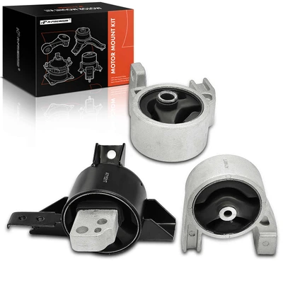 3 Pcs Engine Motor & Transmission Mount