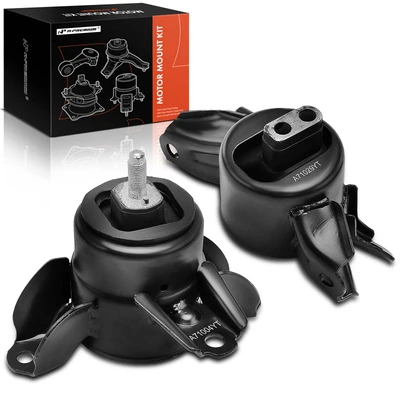 2 Pcs Engine Motor & Transmission Mount