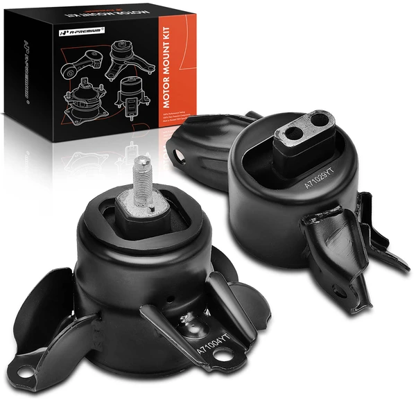 2011-2016 Hyundai Elantra 2-Pc Engine Mount and Transmission Mount Kit Front A-Premium APEM637