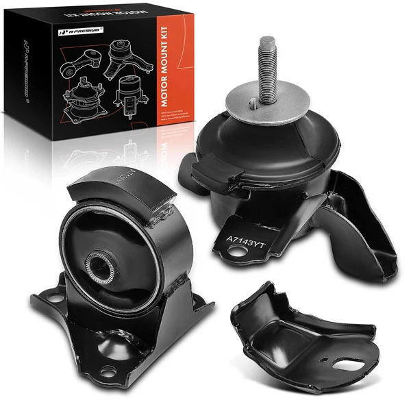 2005-2010 Kia Sportage 2-Pc Motor Mount Front A-Premium APEM702