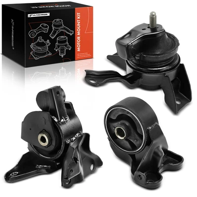 3 Pcs Engine Motor & Transmission Mount