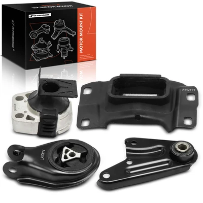 4 Pcs Engine Motor & Transmission & Torque Strut Mount