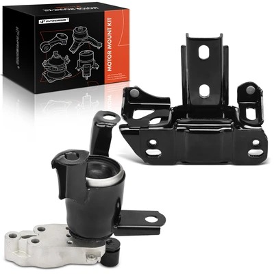 2 Pcs Engine Motor & Transmission Mount