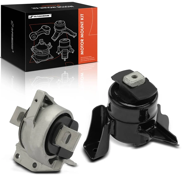 2010-2011 Mercury Milan 2-Pc Engine Mount and Transmission Mount Kit Front A-Premium APEM749