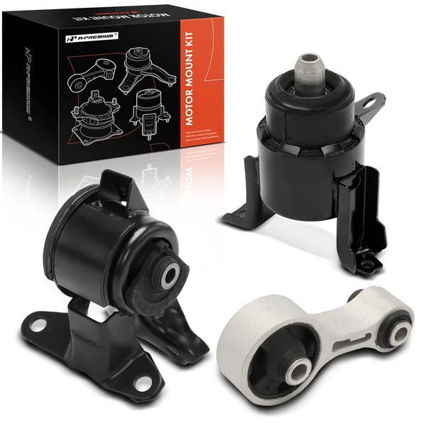 3 Pcs Engine Motor & Torque Strut Mount for 2006-2008 Mazda 6