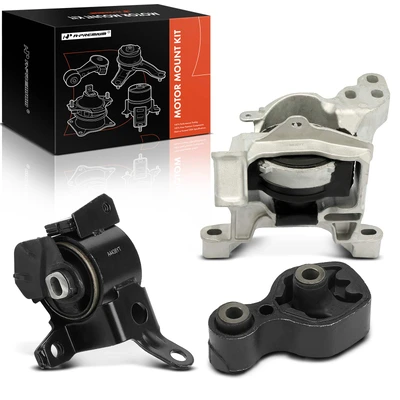 3 Pcs Engine Motor & Transmission Mount & Torque Strut Mount