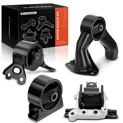 4 Pcs Engine Motor & Transmission Mount