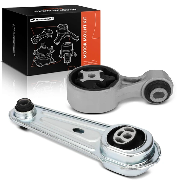 2-Pc Engine Torque Strut Mount Front Right & Rear A-Premium APEM826