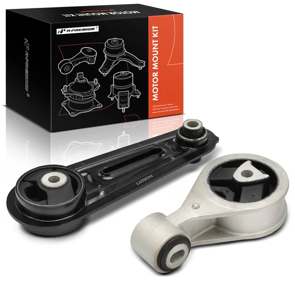 2008-2013 Nissan Rogue 2-Pc Torque Strut Mount Front Upper & Lower A-Premium APEM832