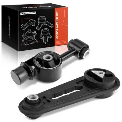 2 Pcs Front & Rear Torque Strut Mount