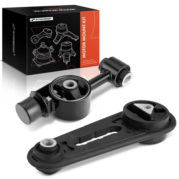 2009-2014 Nissan Cube 2-Pc Torque Strut Mount Front & Rear A-Premium APEM810