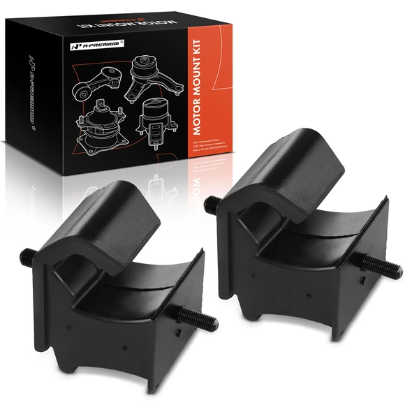 2-Pc Engine Mount Front Left & Right A-Premium APEM812