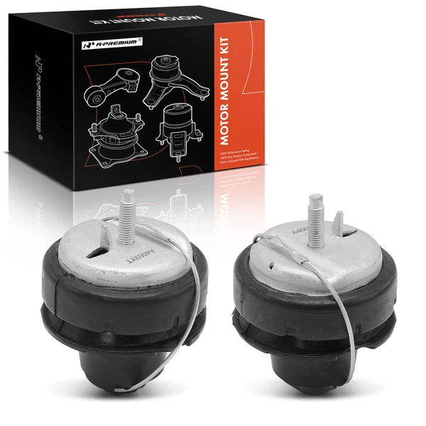 2-Pc Engine Mount, Front & Rear, A-Premium APEM928