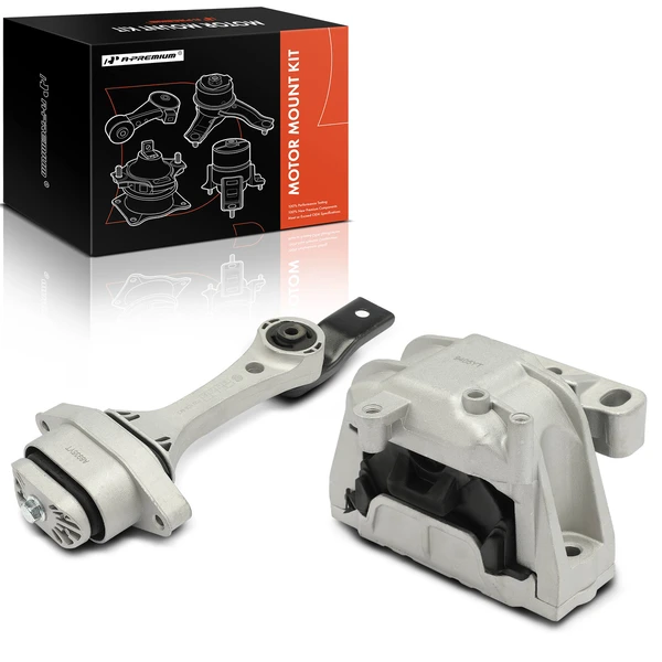 2-Pc Motor Mount Front & Rear A-Premium APEM955