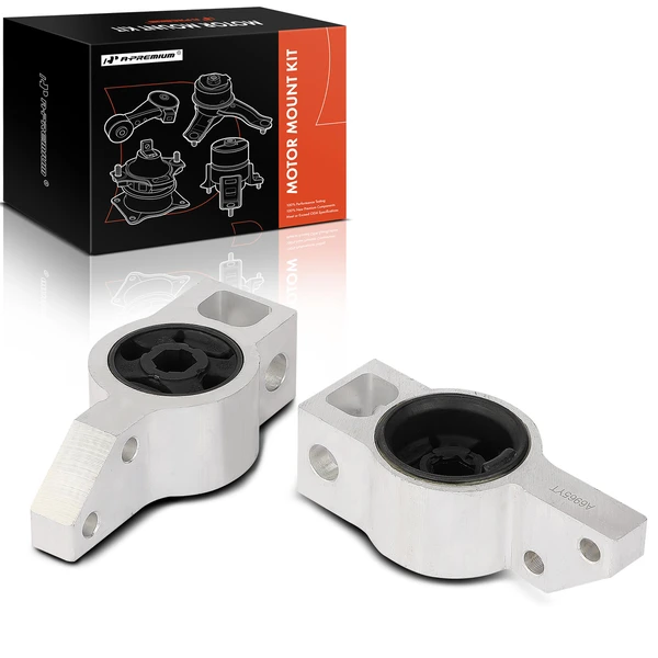 2-Pc Engine Mount, Front Left & Right, A-Premium APEM961