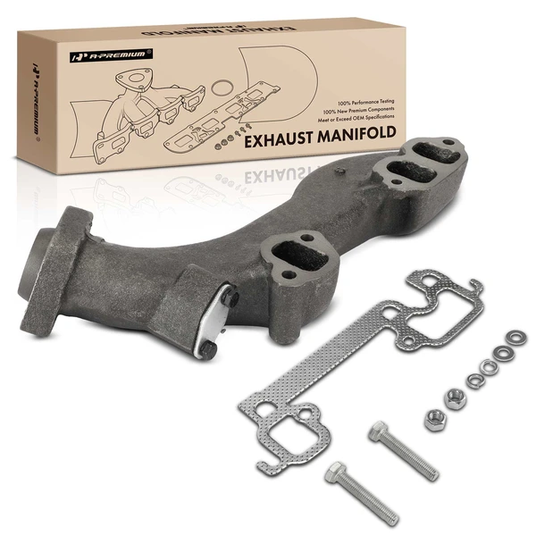 Right Exhaust Manifold with Gasket for 1994 Dodge B250