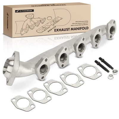 Left Exhaust Manifold with Gasket