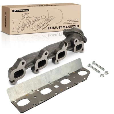 Left Exhaust Manifold with Gasket