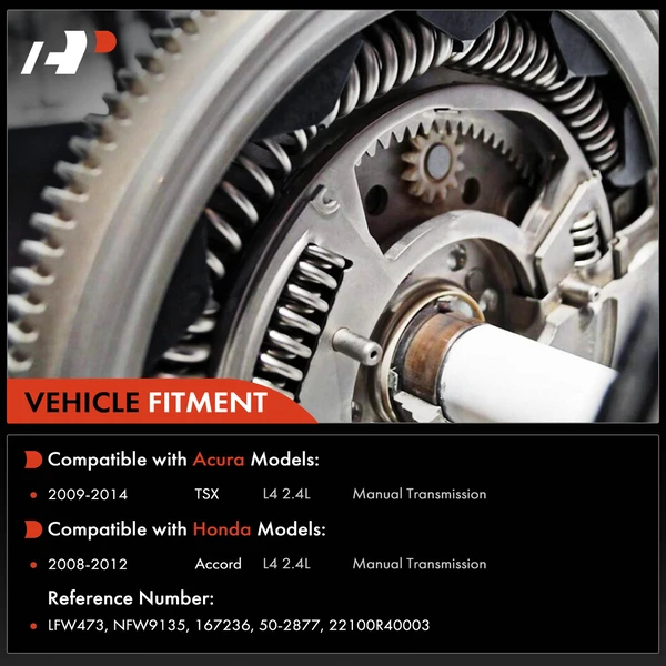 Clutch Flywheel 8 Holes 119 Teeth for Honda Accord 2008-2012 Acura TSX 2009-2014