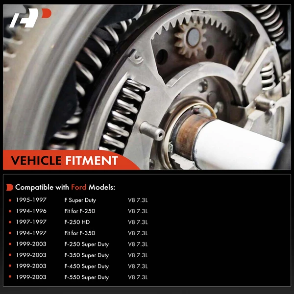 Clutch Flywheel 10 Holes 155 Teeth for Ford F-250 F350 F-250 F-350 Super Duty