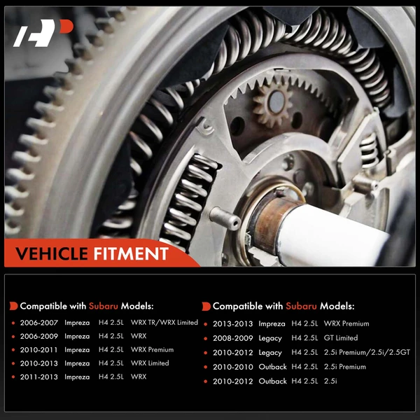 Clutch Flywheel 8 Holes 124 Teeth for Subaru Impreza 06-13 Legacy Outback