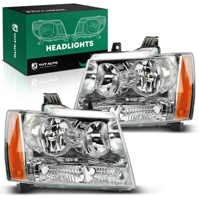 Front Halogen Headlight Lamp Assembly H11 9005 without Bulb