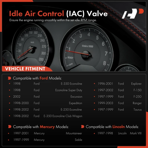 Idle Air Control Valve for Ford F-150 1997-2002 F-250 Explorer Taurus Mercury