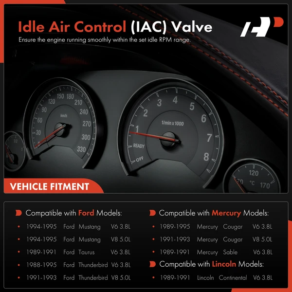 Idle Air Control Valve for Ford Mustang Taurus Lincoln Continental Mercury Sable