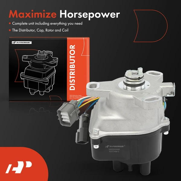 Ignition Distributor with Cap & Rotor for Acura Integra 1992-1995