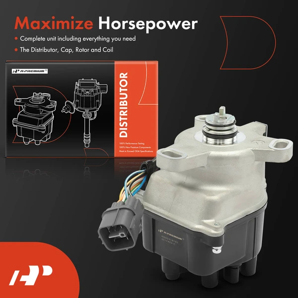 Ignition Distributor with Cap & Rotor for Acura Integra 1994-2001