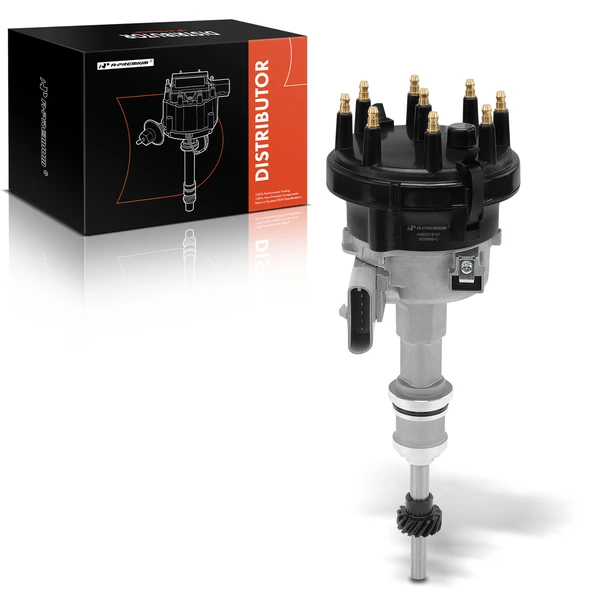 Ignition Distributor with Cap & Rotor for 1985-1991 Ford F-250