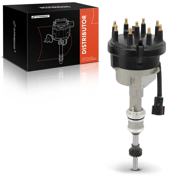 Ignition Distributor with Cap & Rotor for Ford F-150 F-250 E-150 Econoline
