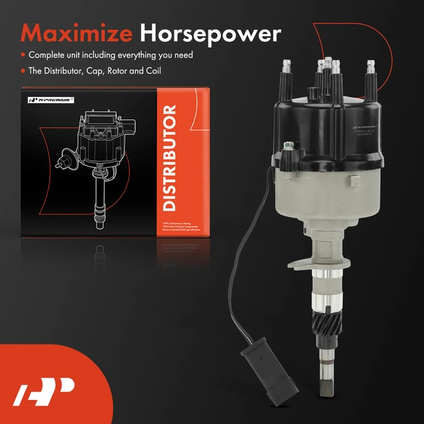 Ignition Distributor with Cap & Rotor for Jeep Wrangler TJ 98-02 Cherokee Dodge