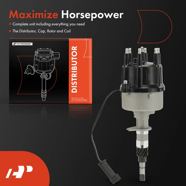 Ignition Distributor with Cap & Rotor for Jeep Cherokee Wrangler 1998-1999 4.0L