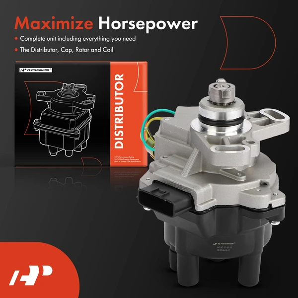 Ignition Distributor with Cap & Rotor for Nissan Altima 1997-2001