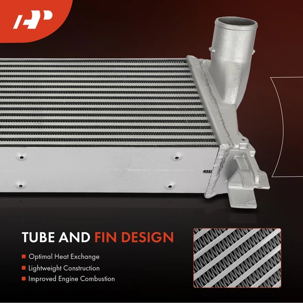 Air Cooled Intercooler for Ram 2500 3500 4500 5500 2013-2018 6.7L Turbocharged