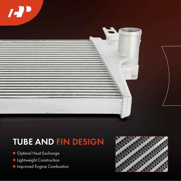 Air Cooled Intercooler for Ford F-250 F-350 F-450 F-550 Super Duty 03-07 V8 6.0L