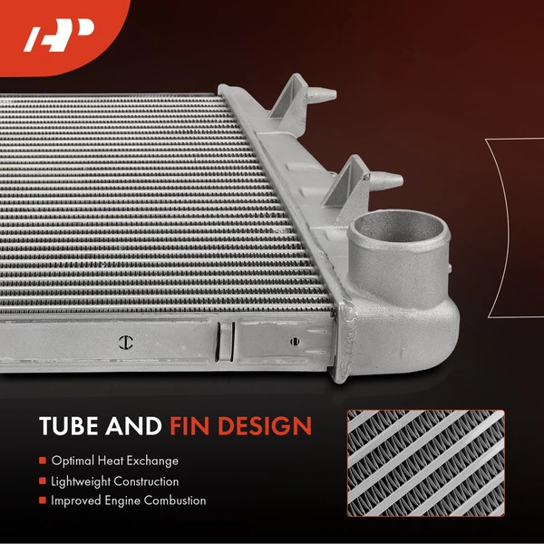 Air Cooled Intercooler for Ford F-250 350 450 550 Super Duty 08-10 V8 6.4L Turbo