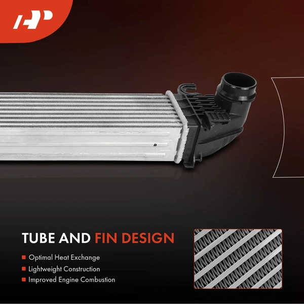 Air Cooled Intercooler for Chevrolet Equinox 2018-2022 GMC Terrain L4 1.5L Turbo