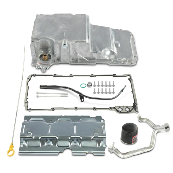 Engine Oil Pan without Gasket for 1998-2002 Pontiac Firebird