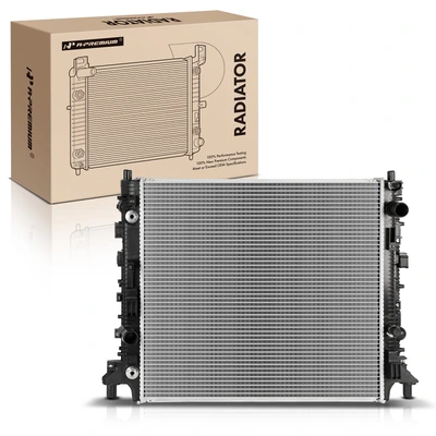 Aluminum Radiator with Transmission Oil Cooler