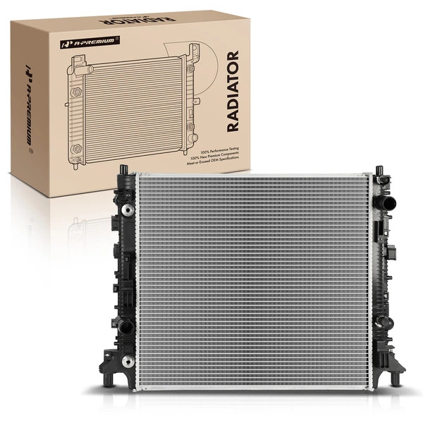 Aluminum Radiator with Transmission Oil Cooler for Cadillac CTS 2016-2019 Chevrolet Camaro