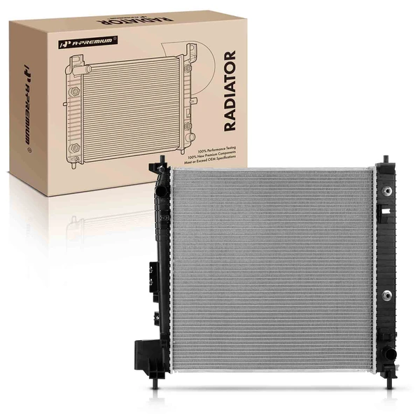 Aluminum Radiator with Transmission Oil Cooler for 2017-2021 Cadillac XT5