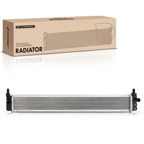 Inverter Cooler Aluminum Radiator without Oil Cooler for 2010-2015 Toyota Prius