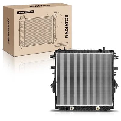 Aluminum Radiator with Trans Oil Cooler
